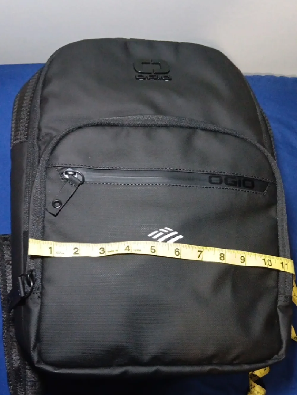OGIO Black Men's Backpack with Front Zip Pocket